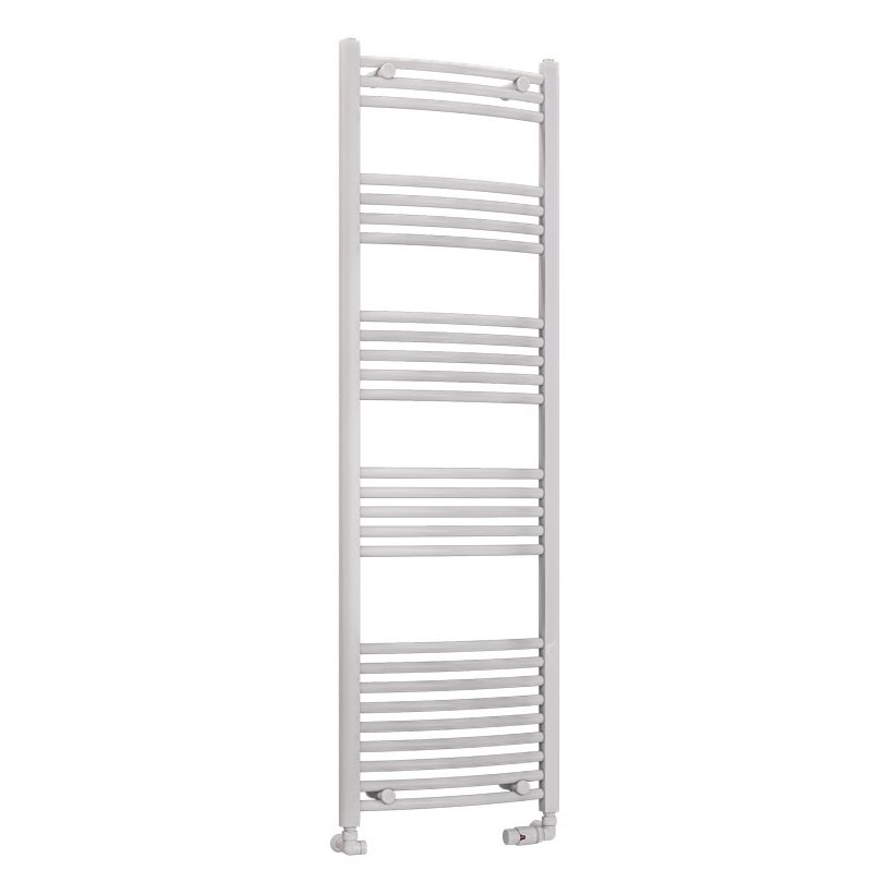 Wendover Curved Multirail 1600 x 500 White