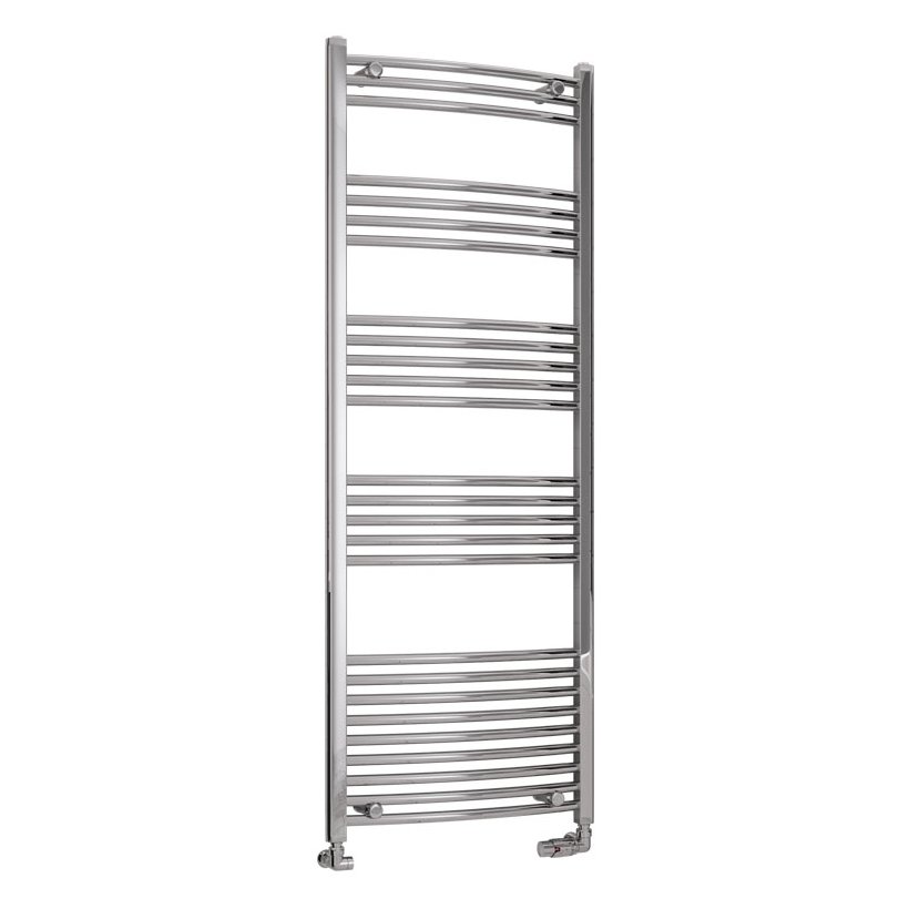 Wendover Curved Multirail 1600 x 600 Chrome