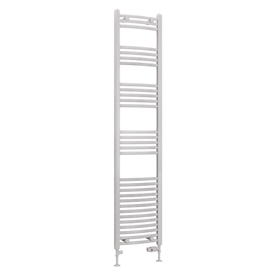 Wendover Curved Multirail 1800 x 400 White