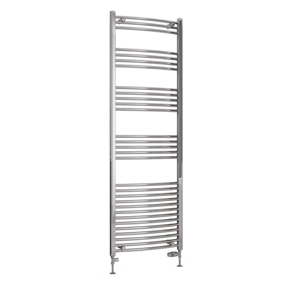 Wendover Curved Multirail 1800 x 600 Chrome