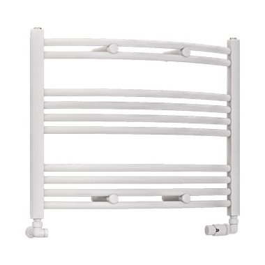 Wendover Curved Multirail 600 x 750 White