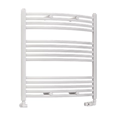 Wendover Curved Multirail 800 x 750 White