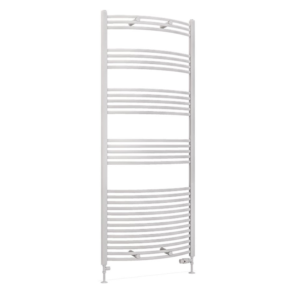 Wendover Curved Multirail 1800 x 750 White