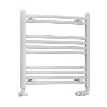 Wendover Curved Multirail 600 x 600 White