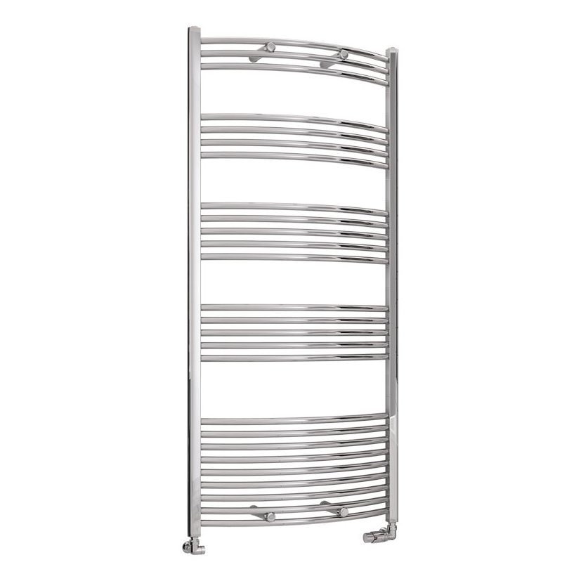 Wendover Curved Multirail 1600 x 750 Chrome