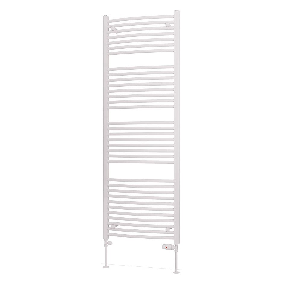 Curved Biava Multirail 1720 x 600 White