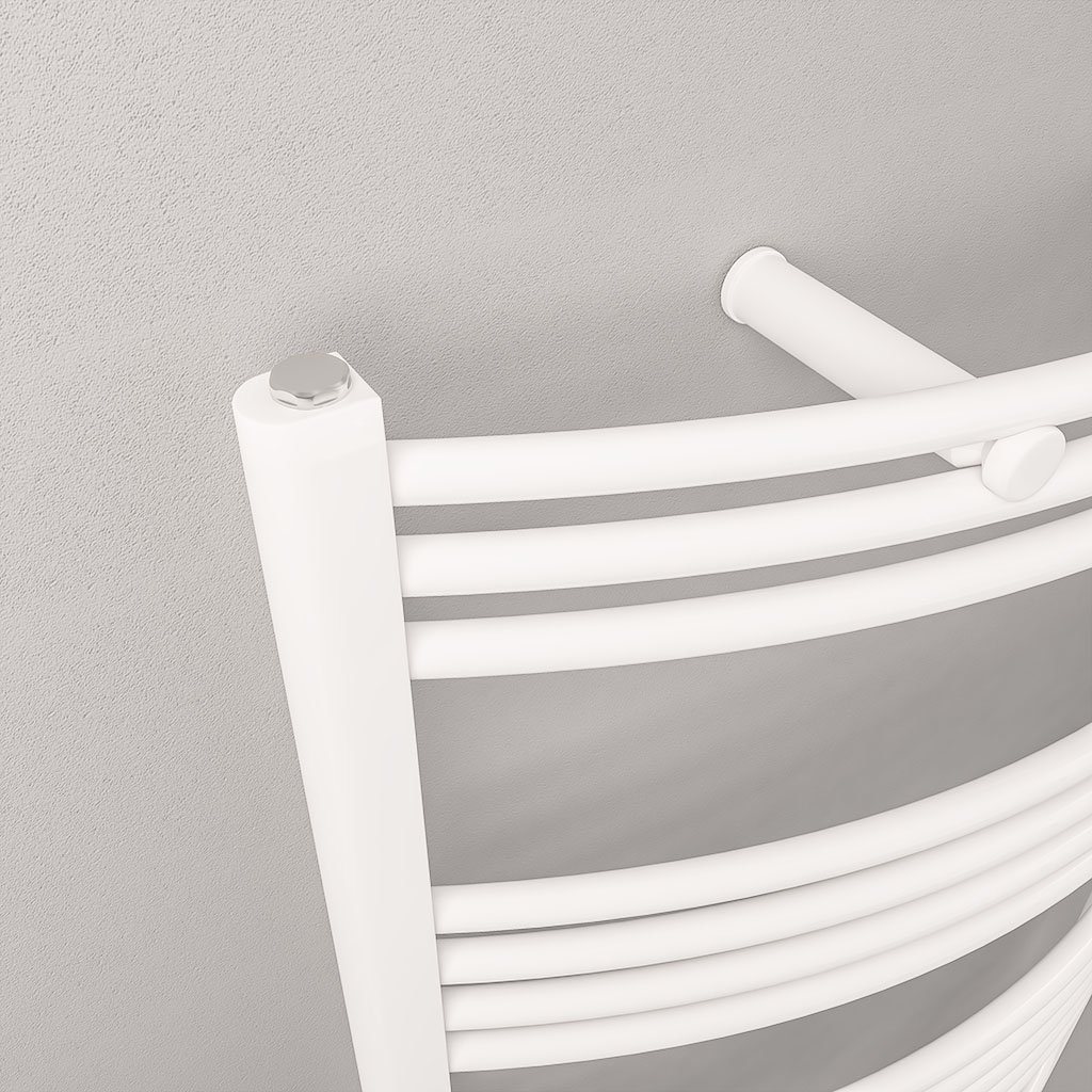 Curved Biava Multirail 1720 x 750 White