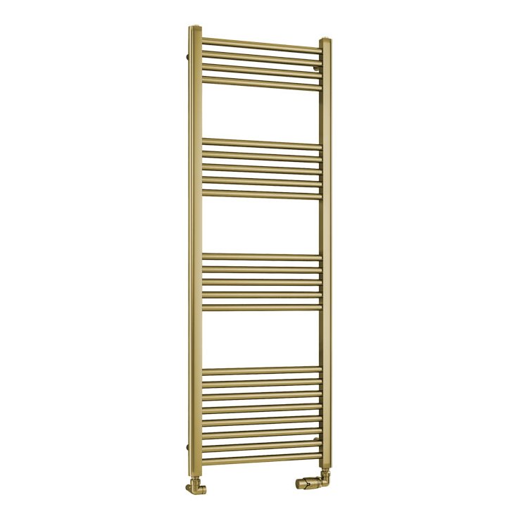 Wendover Straight Multirail 1400 x 500 - Brushed Brass