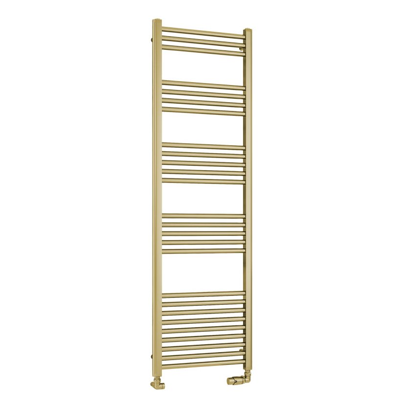 Wendover Straight Multirail 1600 x 500 - Brushed Brass