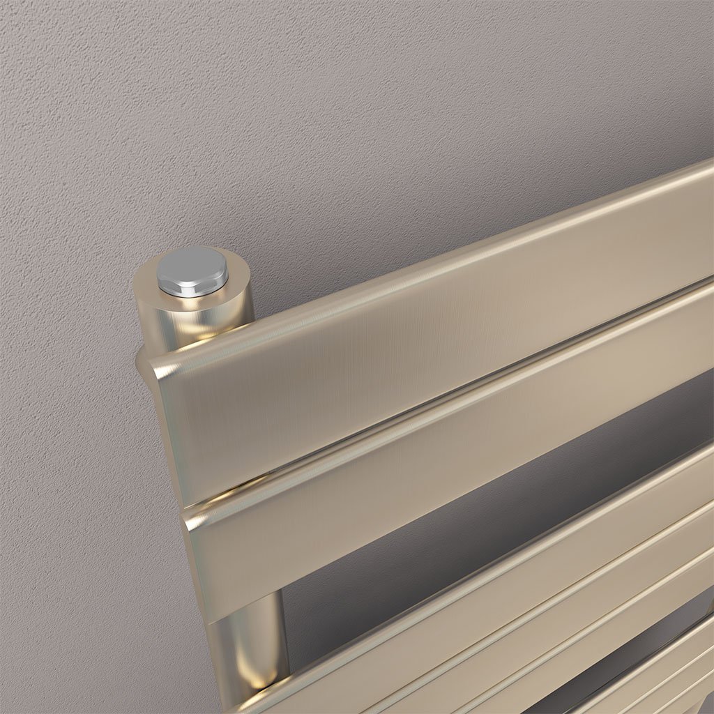 Staverton Tube on Tube 1200 x 500 - Brushed Brass