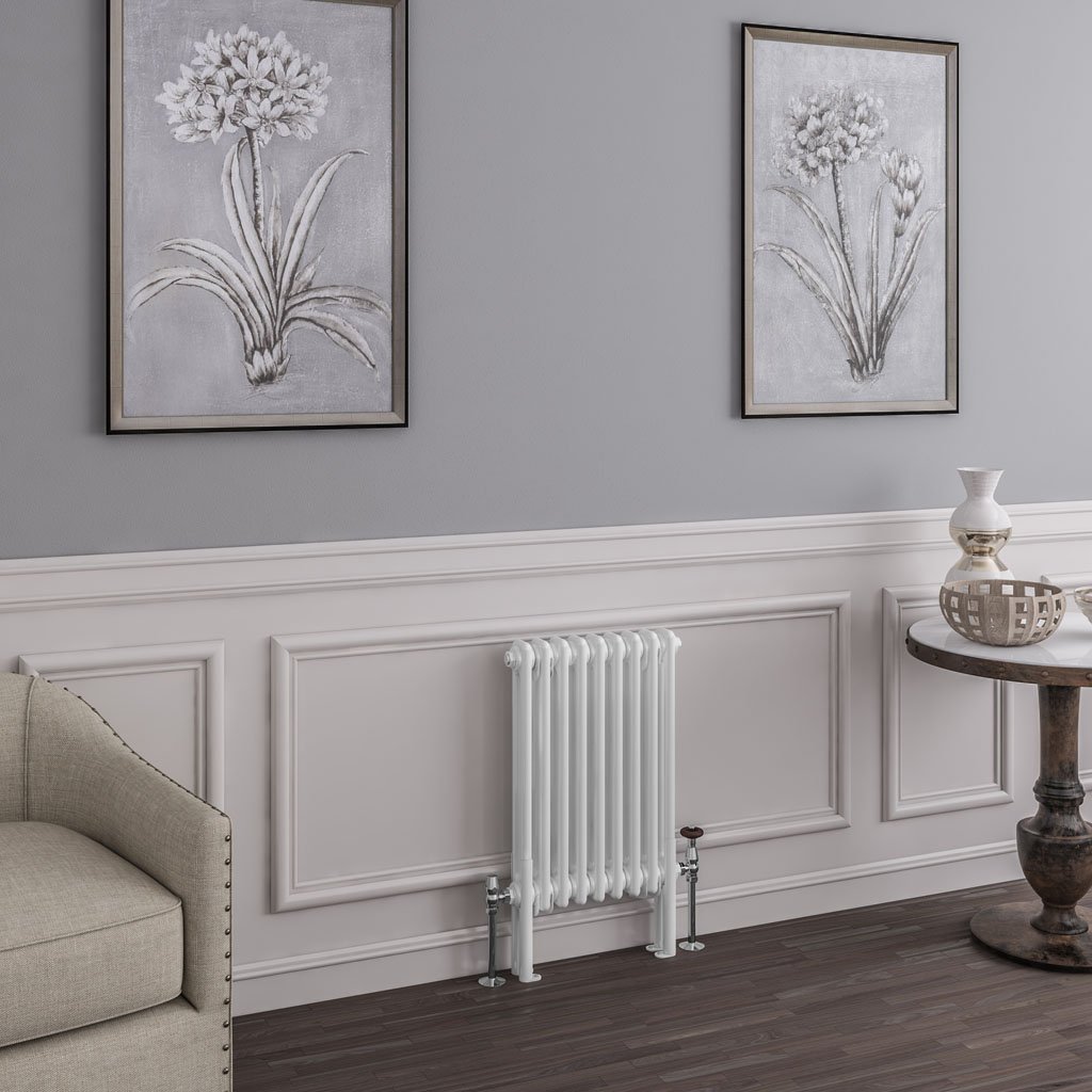 Imperia 2 Column Radiator 600 x 425mm - Gloss White