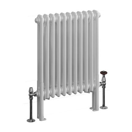 Imperia 2 Column Radiator 600 x 515mm - Gloss White