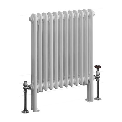 Imperia 2 Column Radiator 600 x 560mm - Gloss White