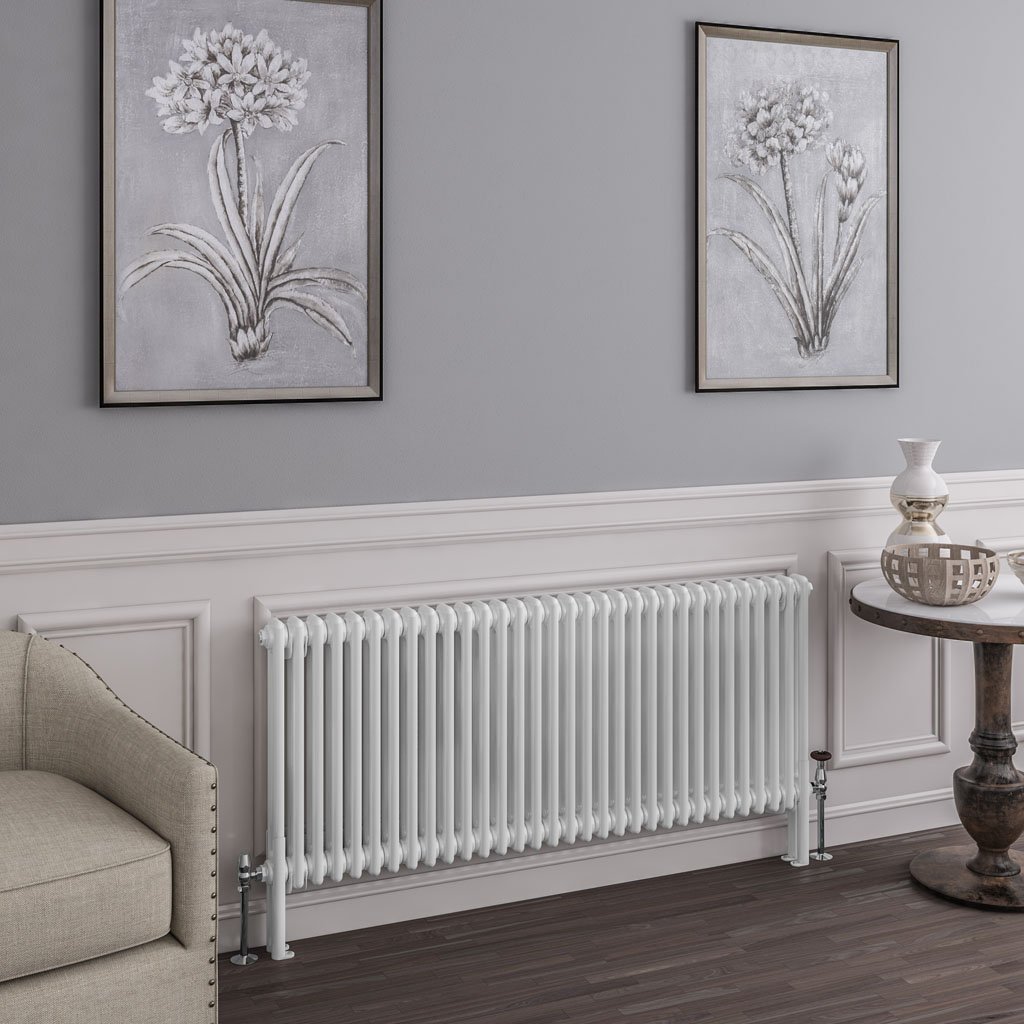 Imperia 2 Column Radiator 600 x 1460mm - Gloss White