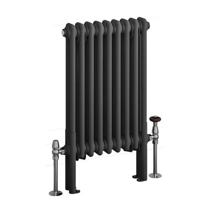 Imperia 2 Column Radiator 600 x 425mm - Matt Anthracite