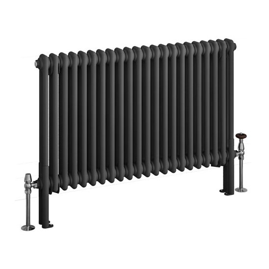 Imperia 2 Column Radiator 600 x 1010mm - Matt Anthracite