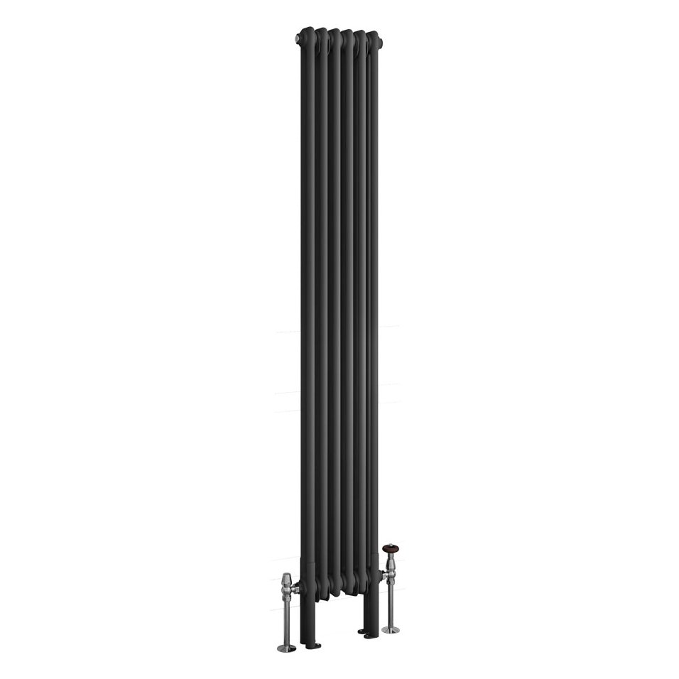 Imperia 2 Column Radiator 1800 x 290mm - Matt Anthracite