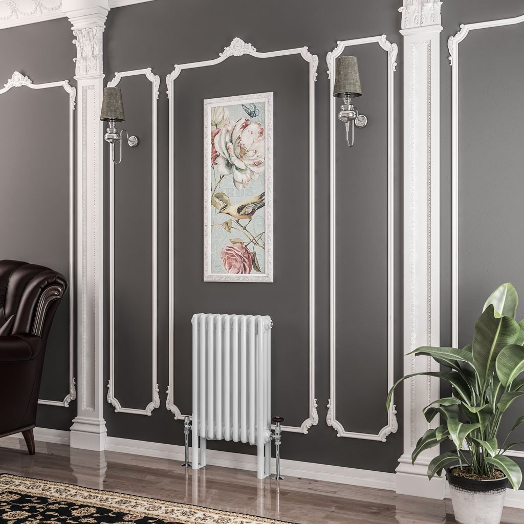 Imperia 3 Column Radiator 600 x 425mm - Gloss White