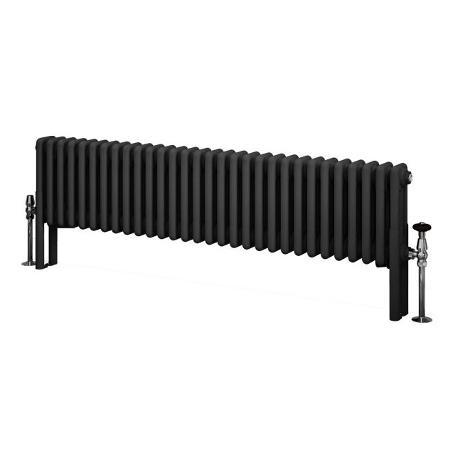 Imperia 3 Column Radiator 300 x 1370mm - Matt Anthracite