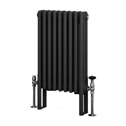 Imperia 3 Column Radiator 600 x 425mm - Matt Anthracite