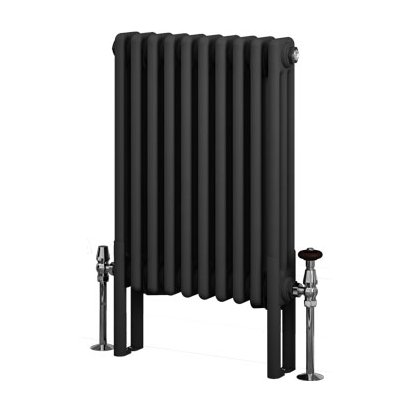 Imperia 3 Column Radiator 600 x 470mm - Matt Anthracite