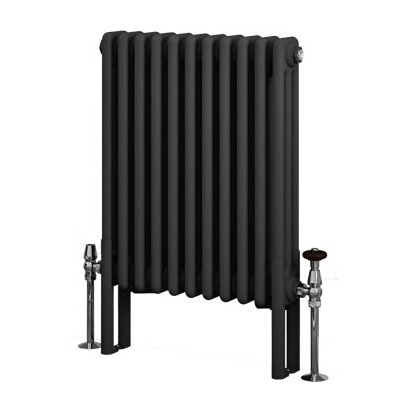 Imperia 3 Column Radiator 600 x 515mm - Matt Anthracite
