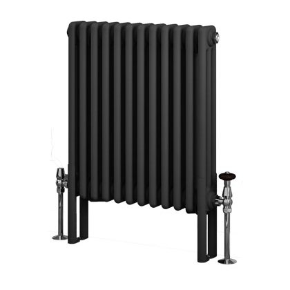Imperia 3 Column Radiator 600 x 560mm - Matt Anthracite