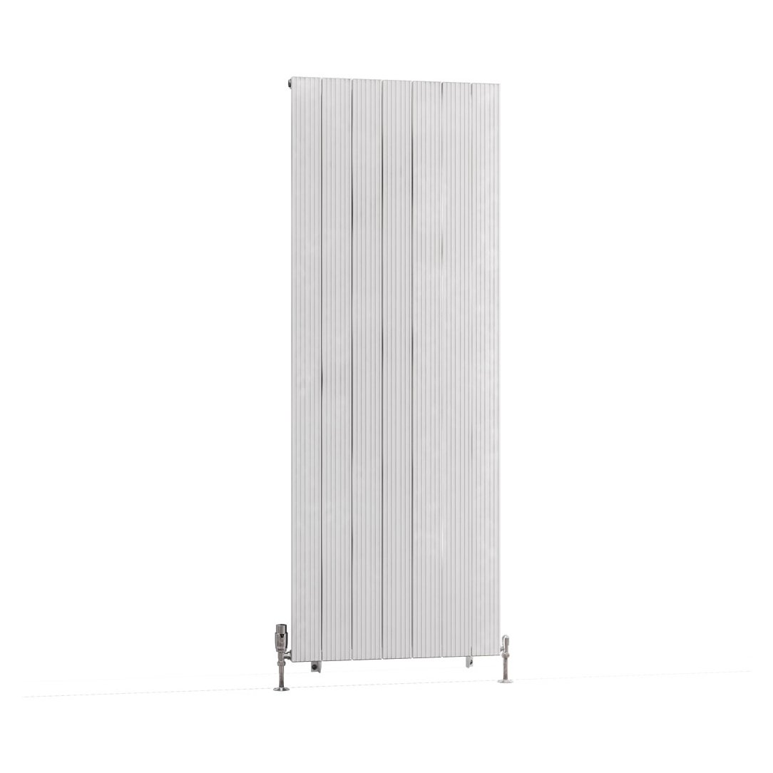 Mersey 1800 x 660 Aluminium Radiator Matt White