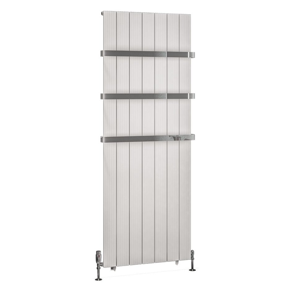 Mersey 1800 x 660 Aluminium Radiator Matt White