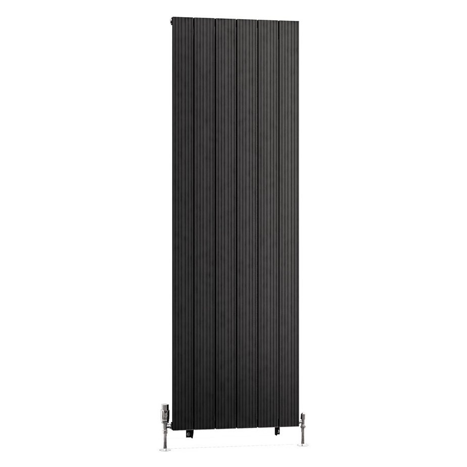 Mersey 1800 x 565 Aluminium Radiator Matt Anthracite