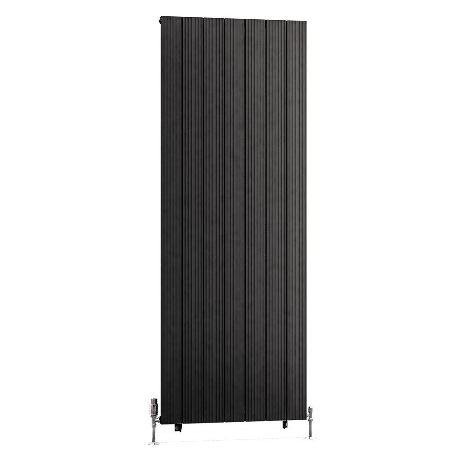 Mersey 1800 x 660 Aluminium Radiator Matt Anthracite