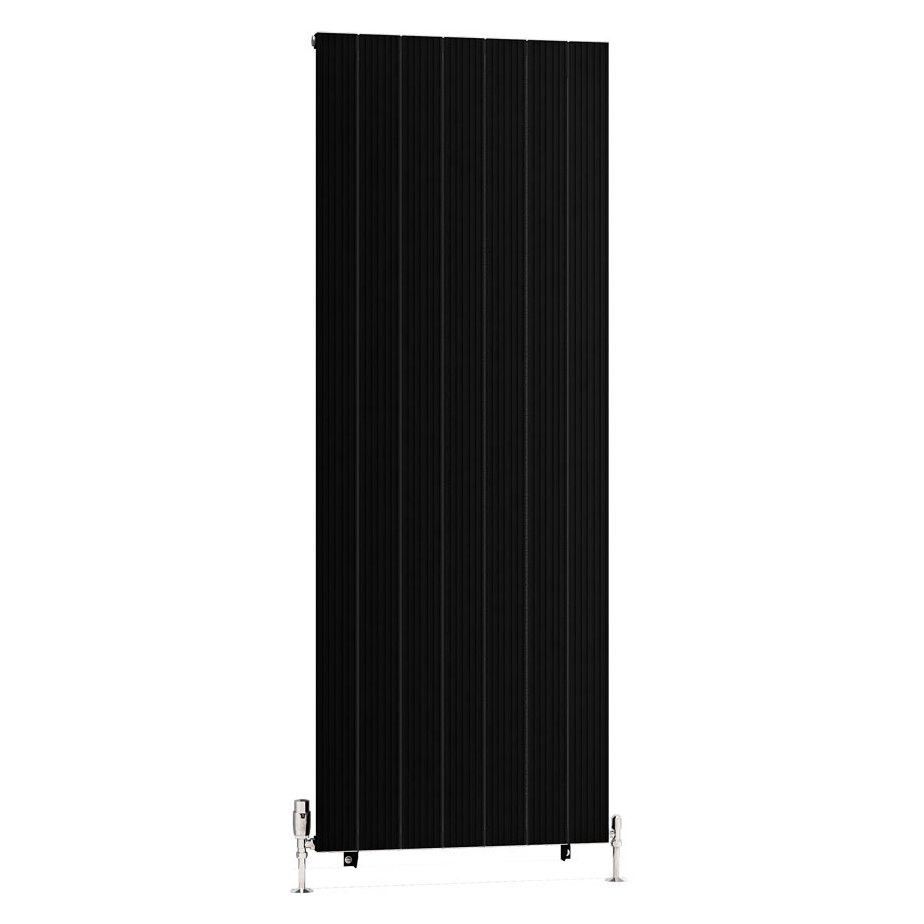 Mersey 1800 x 660 Aluminium Radiator Matt Black