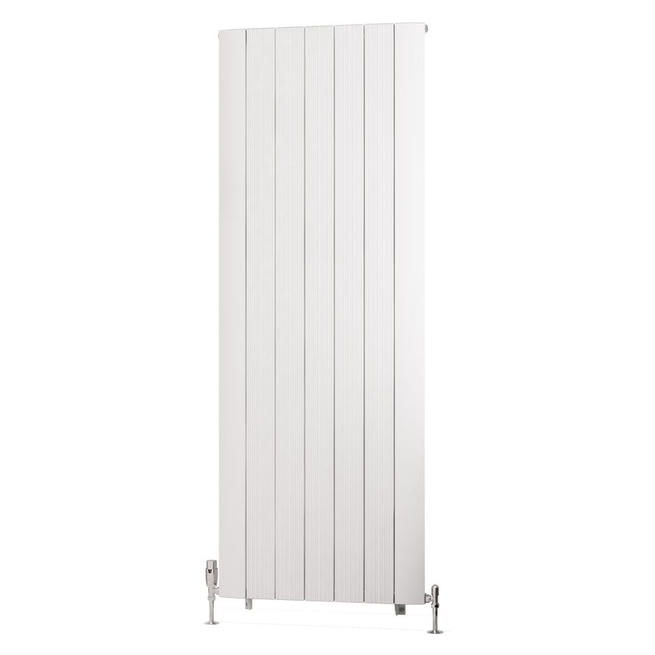 Trent 1800 x 660 Aluminium Radiator Matt White