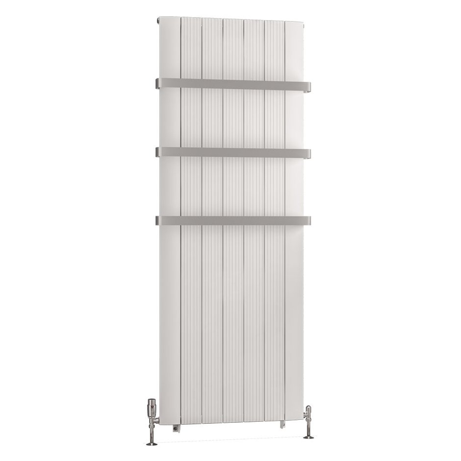 Trent 1800 x 660 Aluminium Radiator Matt White