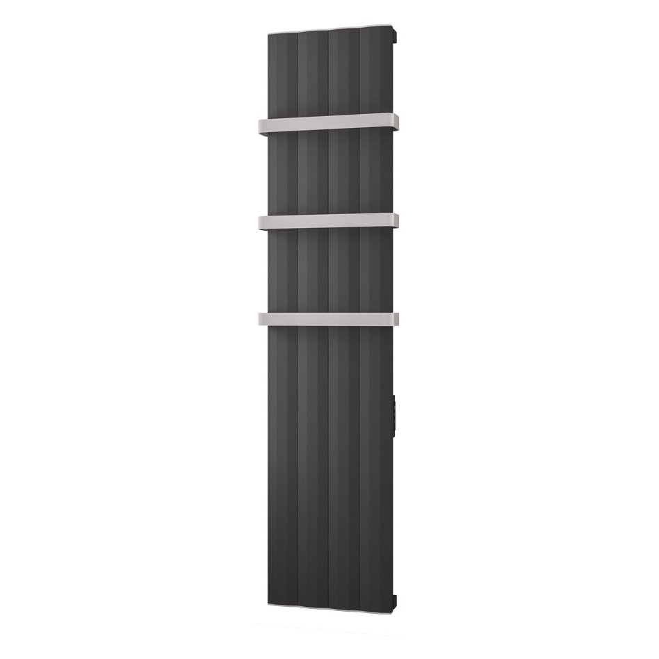 Derwent 1800 x 404 Dry Element Aluminium Radiator Matt Anthracite