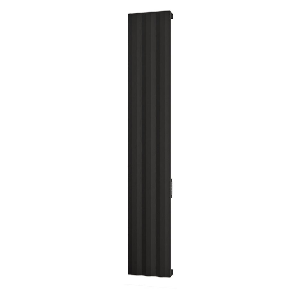 Derwent 1800 x 304 Dry Element Aluminium Radiator Matt Black