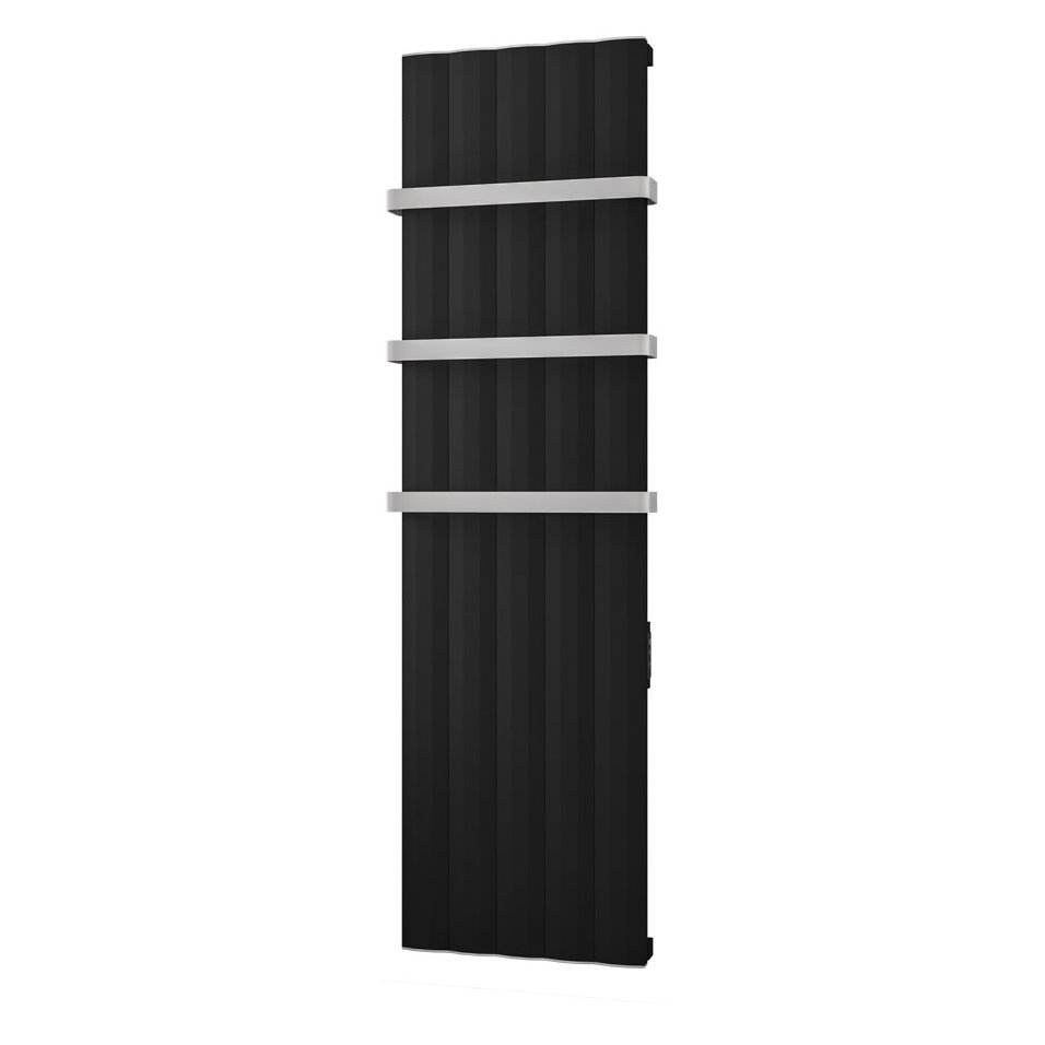 Derwent 1800 x 504 Dry Element Aluminium Radiator Matt Black