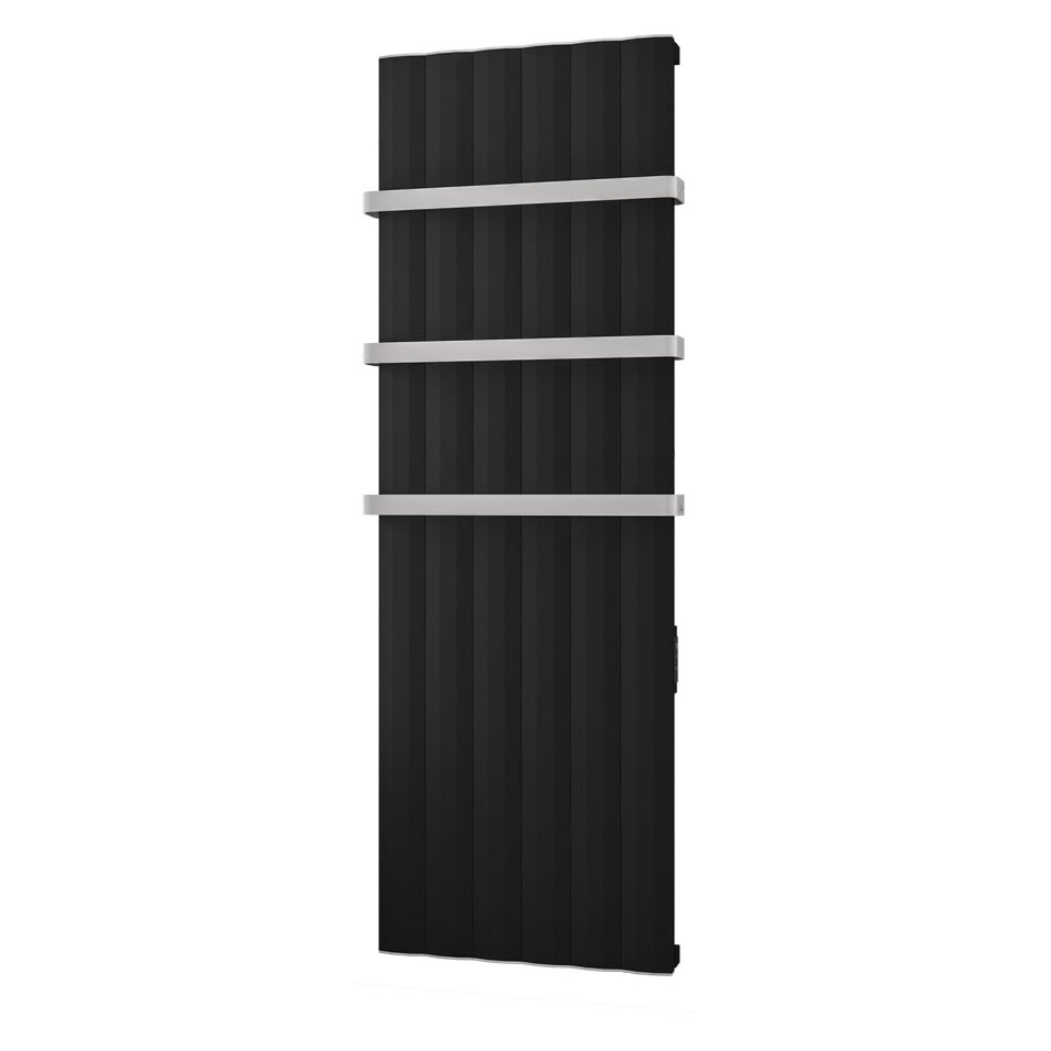 Derwent 1800 x 604 Dry Element Aluminium Radiator Matt Black