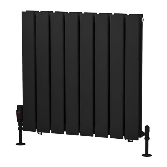 Warrington 600 x 608 Radiator Type20 Matt Black