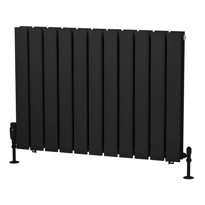 Warrington 600 x 836 Radiator Type20 Matt Black