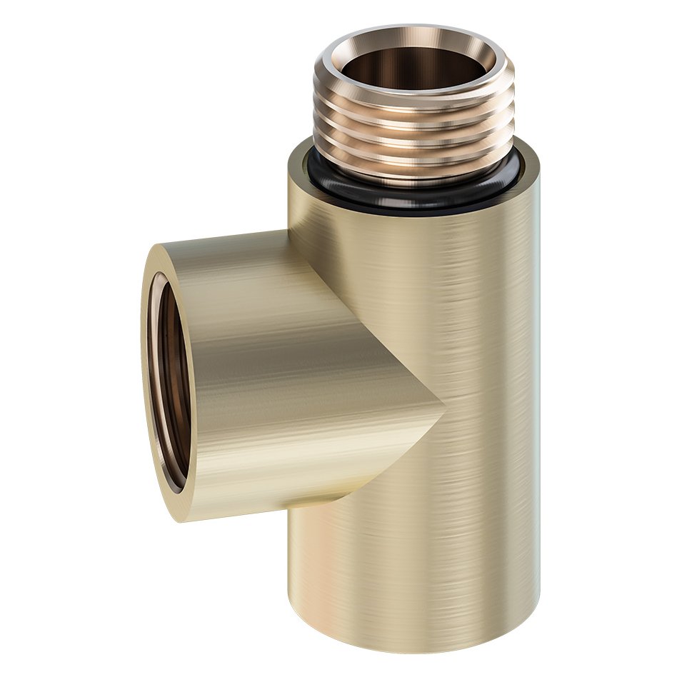 Element T Piece Brushed Brass