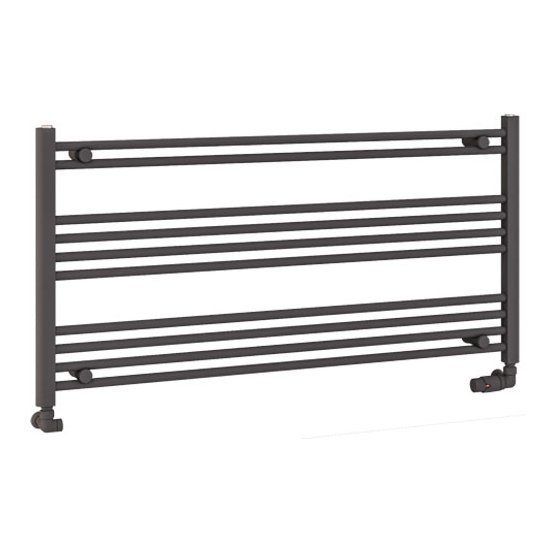 Wendover Straight Multirail 600 x 1200 Matt Anthracite