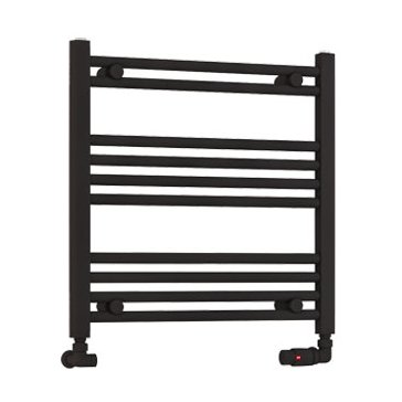 Wendover Straight Multirail 600 x 600 Matt Black