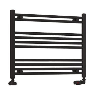 Wendover Straight Multirail 600 x 750 Matt Black