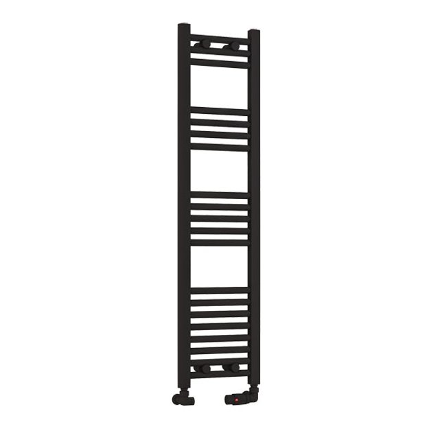 Wendover Straight Multirail 1200 x 300 Matt Black