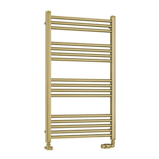 Wendover Straight Multirail 1000 x 600 Brushed Brass