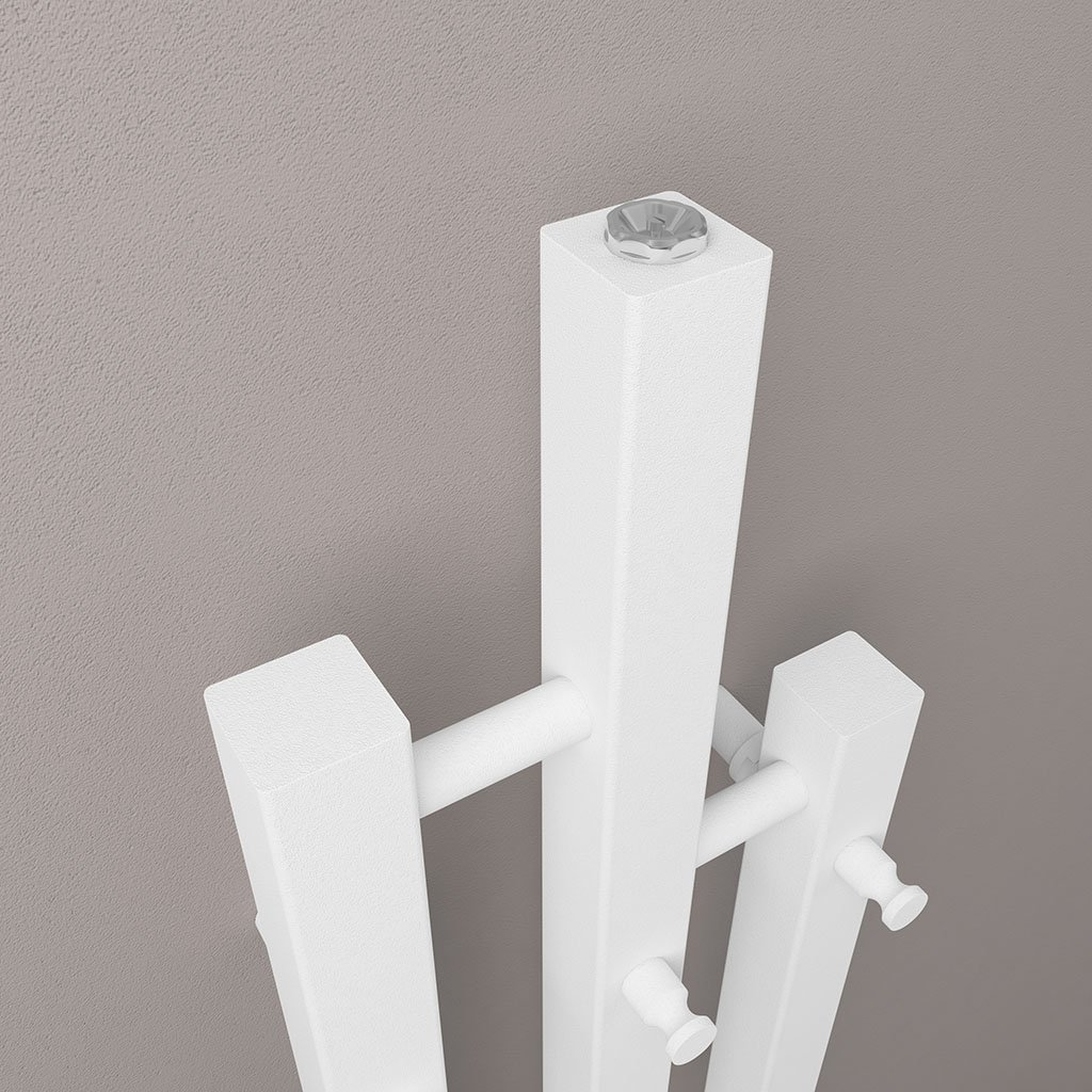 Conwy 1200 x 260 Radiator Matt White