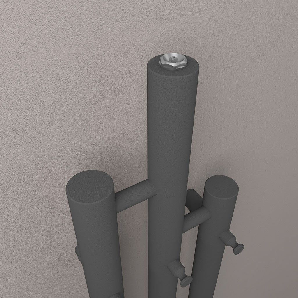 Portchester 1200 x 260 Radiator Matt Anthracite