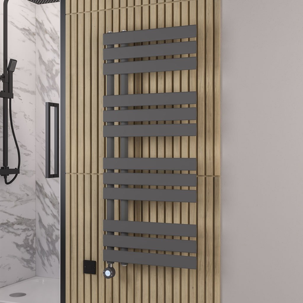 Brockworth All Electric Towel Rail 1200 x 500mm