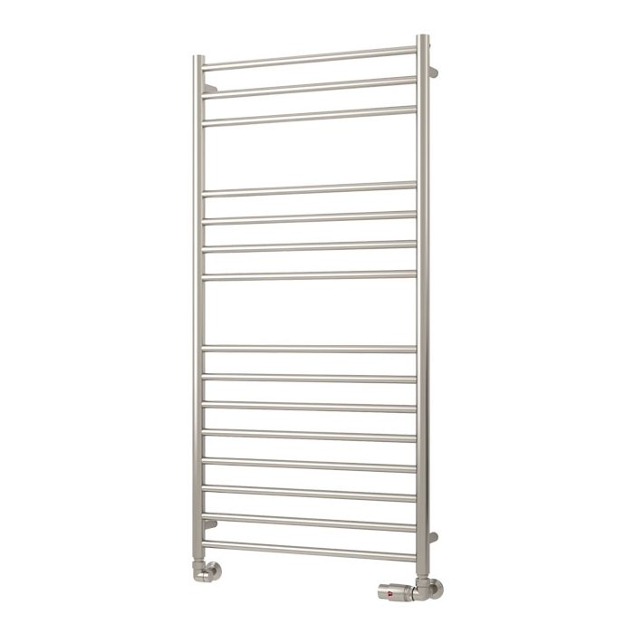 Violla II 1210 x 600 Stainless Steel Towel Rail - Brushed